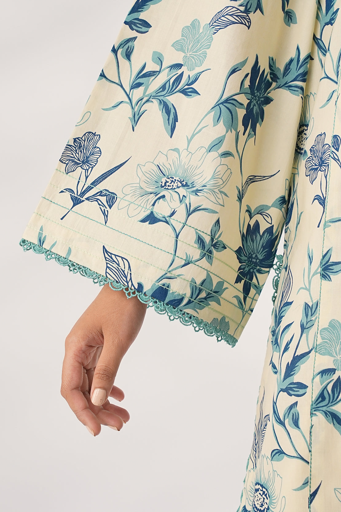 Saya Unstitched Printed Lawn 3 Piece