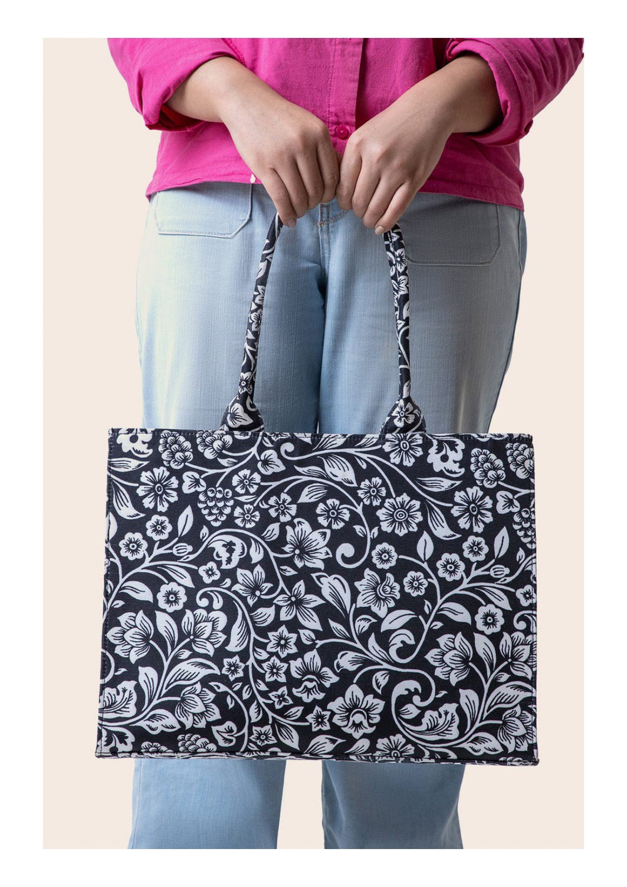 Zellbury Colorful Tote Bag – Stylish Printed Handbag for Women
